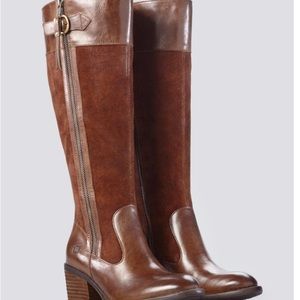 Born Uchee high Boots: New: size 7.5 :color brown